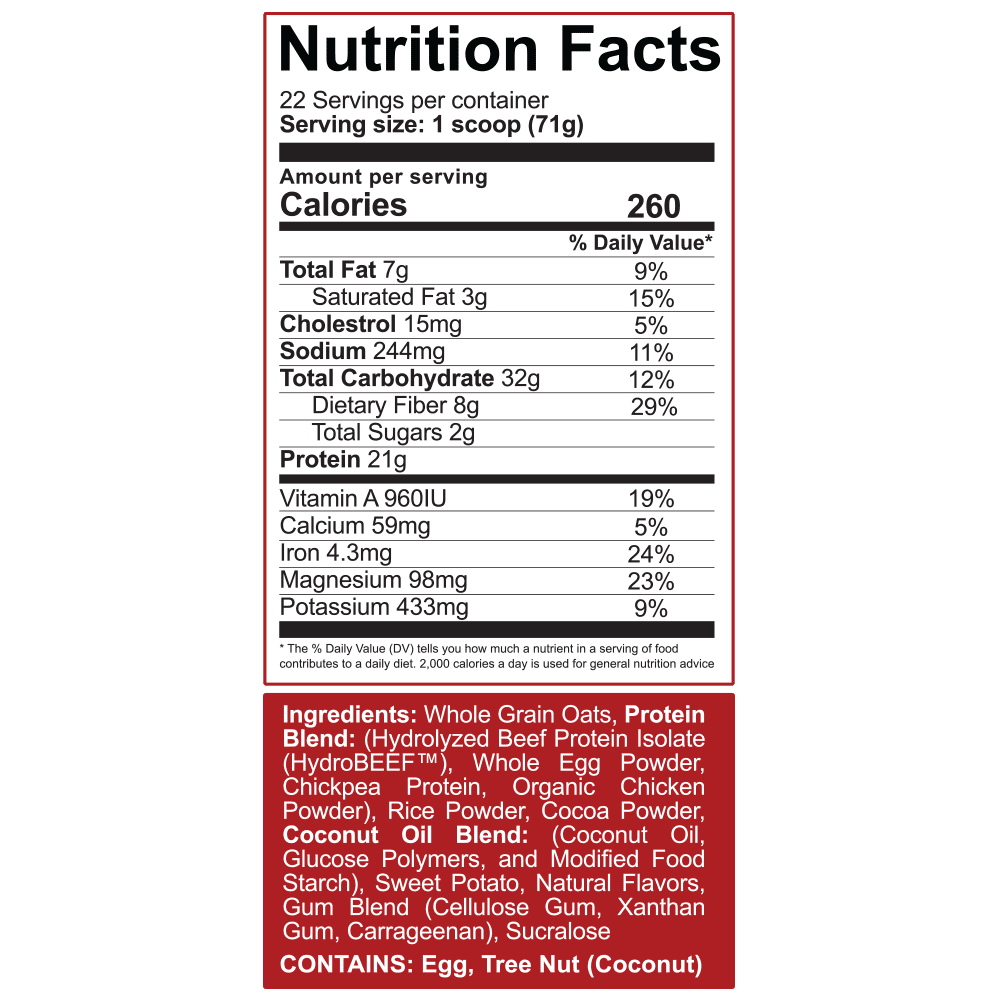 Real Carbs + Protein F4034