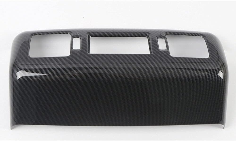 Carbon Fiber Inner Armrest Rear Air Vent Cover Trim Pack of 2 U1931