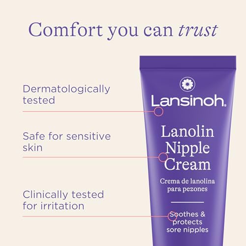 100% Natural Lanolin Nipple Cream, 1.41 Ounces T71133