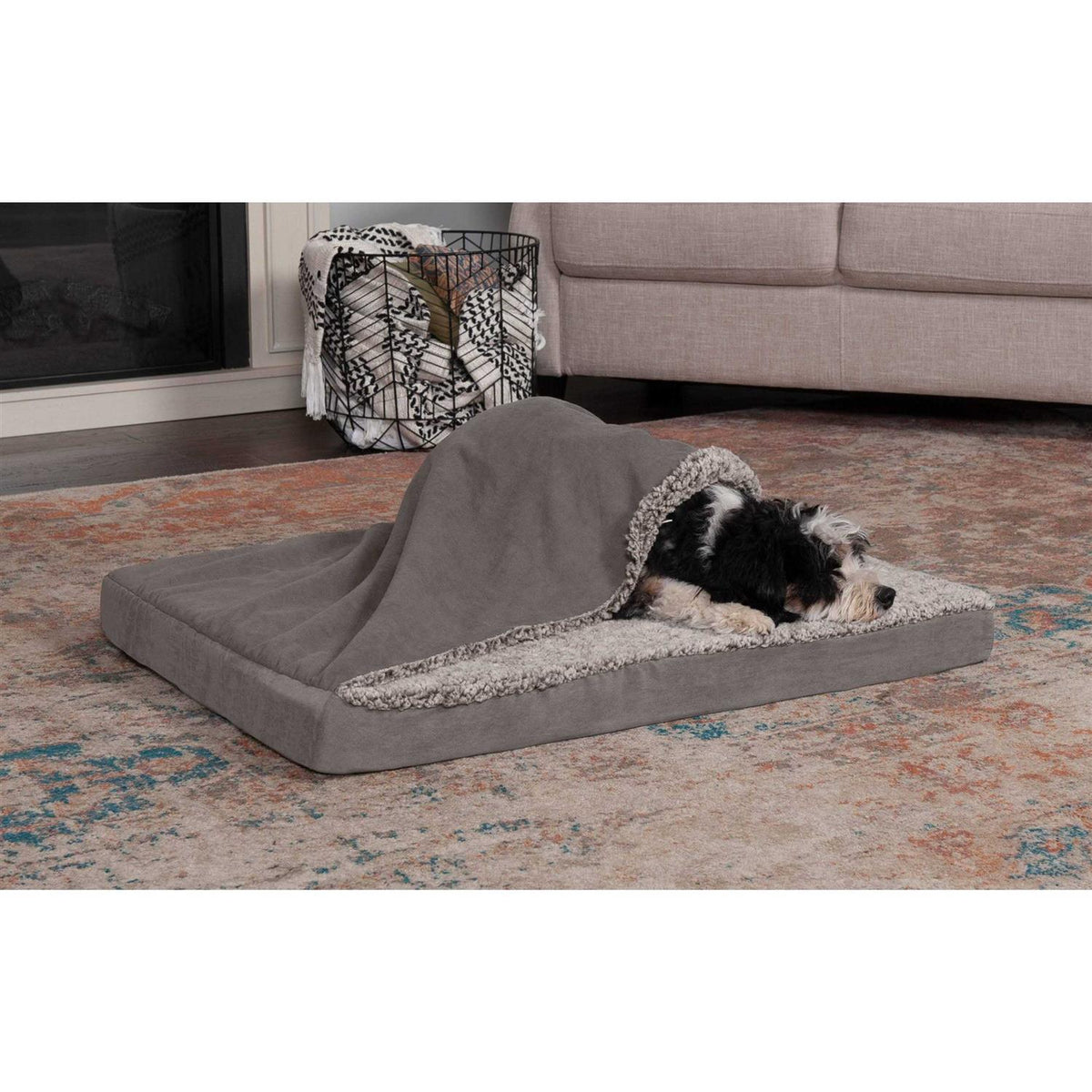 Blanket Top Dog Bed I912