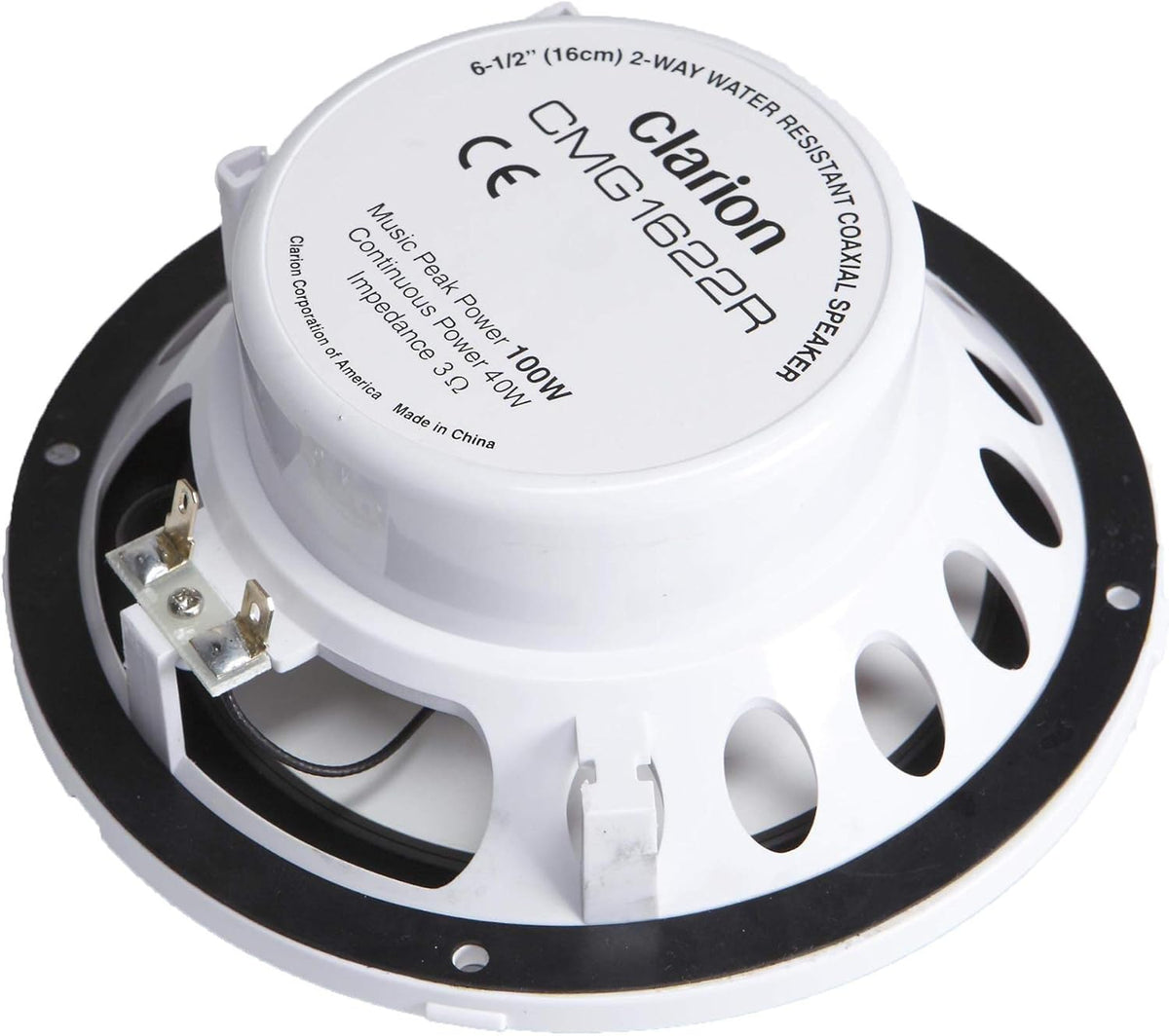 6.5-Inch 100-Watt Marine Speakers Pair with Pry Tool Kit T585337