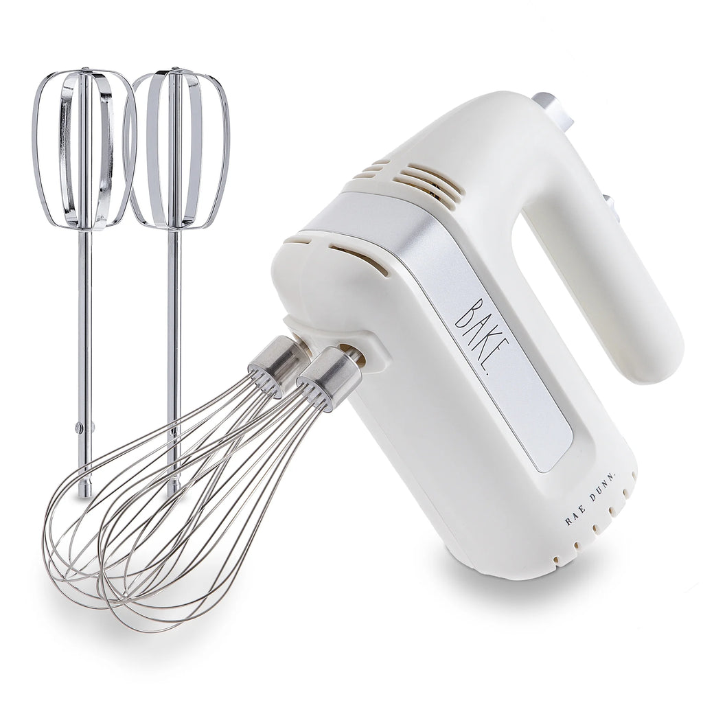 Electric Hand Mixer with Beaters and Whisk X1846