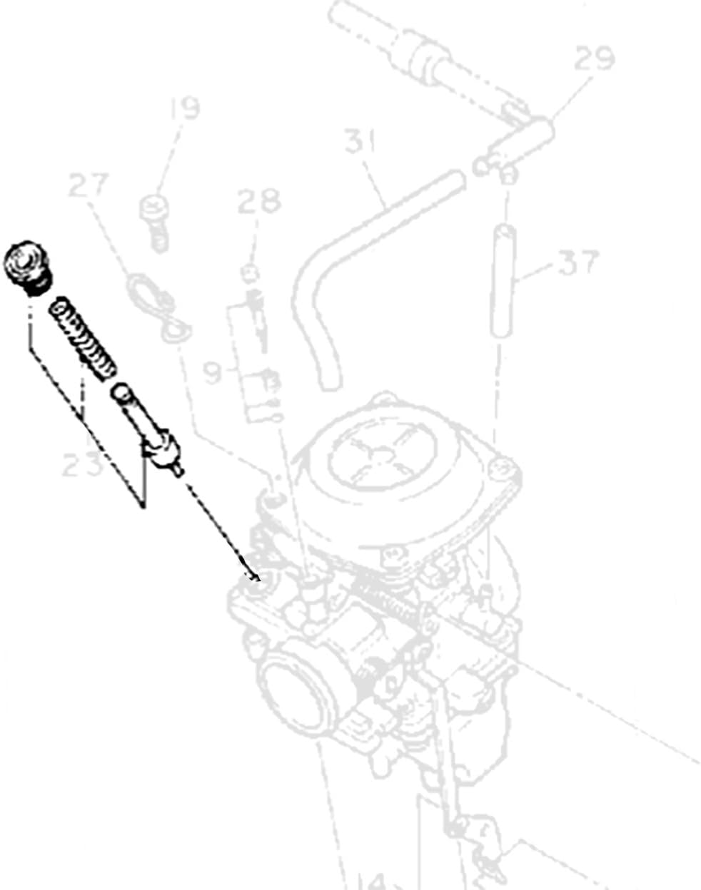 Carburetor Choke Rebuild Repair Parts Kit Pack of 2 X79400