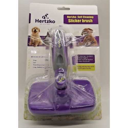Self-Cleaning Dog & Cat Slicker Brush M3056