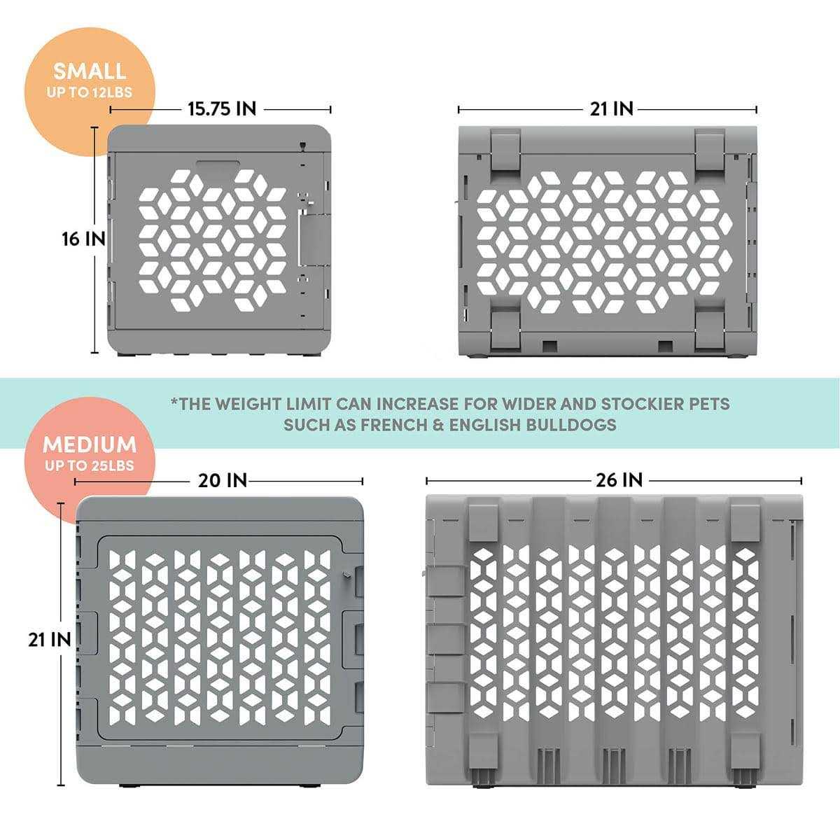 Collapsible Dog & Cat Crate J954