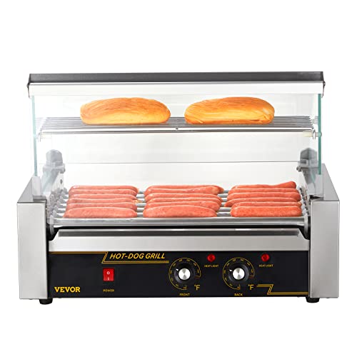 12 Hot Dog Capacity 5 Rollers Stainless Steel Hot Dog Roller X443