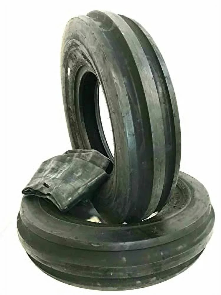 5.50-16 Tri-Rib 3 Rib Front Tractor Tires & Tubes L6661