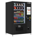 Refrigerated Snack Vending Machine with 60 Slots and 22 Inch Touch Screen in Black G490911