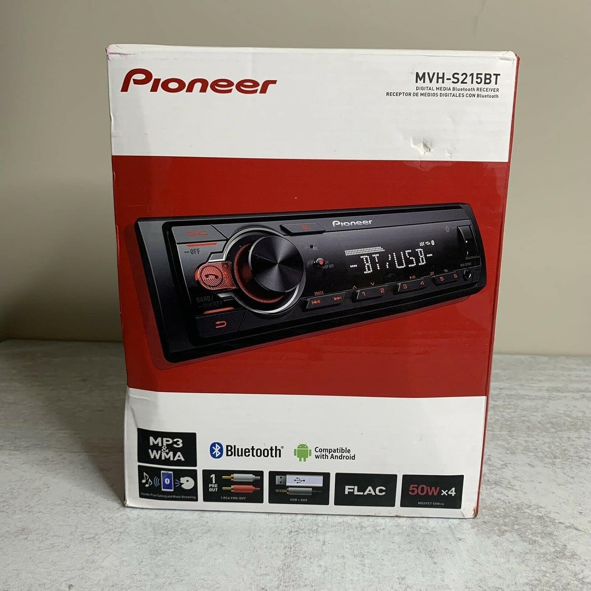 Single Din Car Stereo In-Dash CD Player AM/FM B90833
