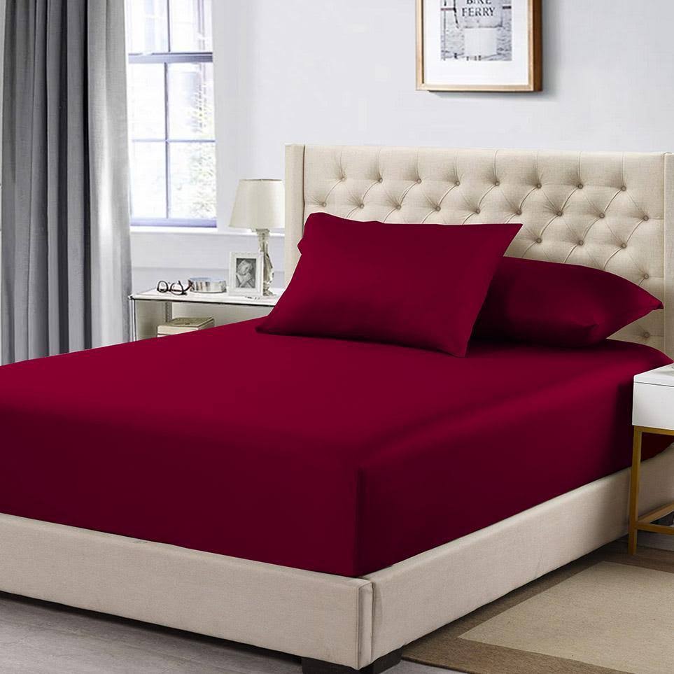 California King Fitted Sheet 600 Thread Count Ivory N817