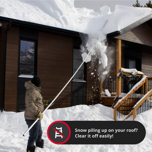 20 ft. Reach Aluminium Roof Snow Removal Tool D629