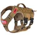 Tactical Dog Harness Reflective No Pull with Handle T7277