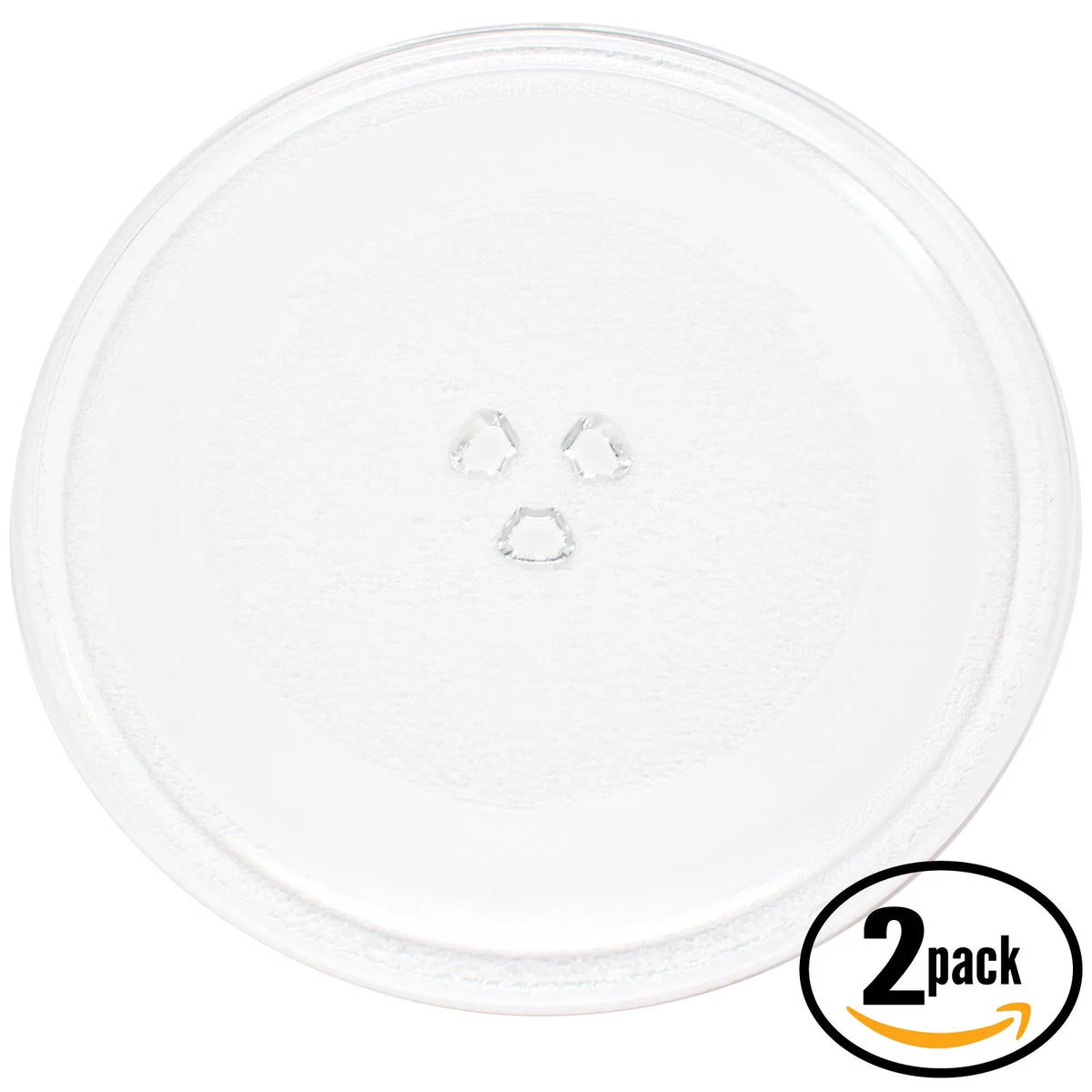 2-Pack 10" Microwave Glass Turntable Tray R20108