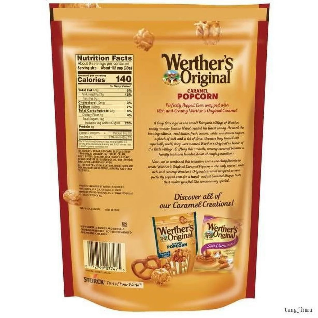 Caramel Popcorn 5.29 Oz Bag (Pack Of 3) V732