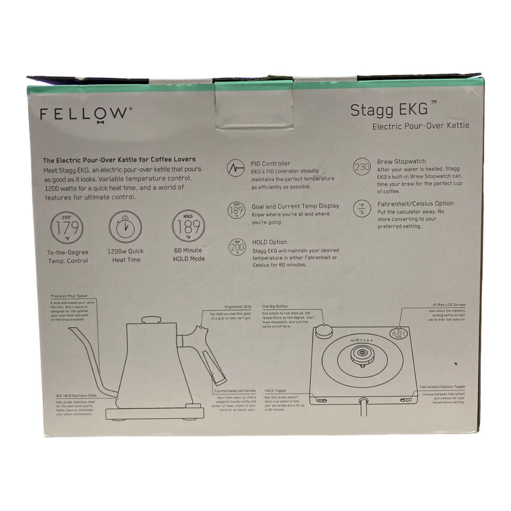 Matte Black Electric Kettle 0.9L G406