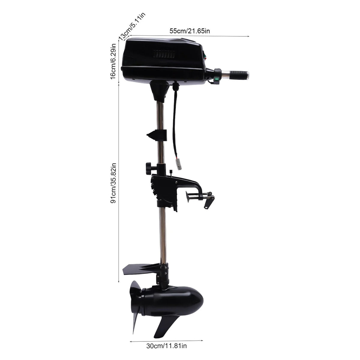 48V Electric Outboard Engine 8 Horsepower 2200W X3029