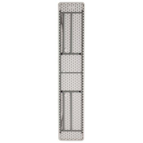 5-Foot Rectangle White Plastic Folding Training Table M964