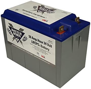 50Ah 24v LiFePO4 Deep Cycle Battery with Built-in BMS Y453468