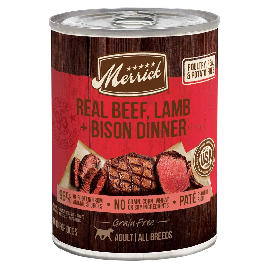 Grain Free Real Beef Canned Dog Food Q42520