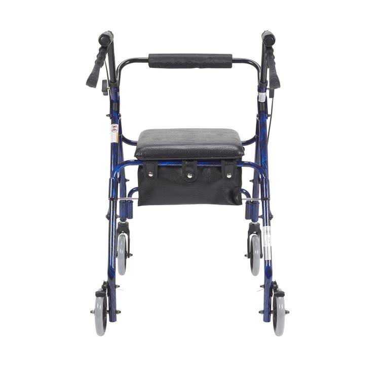 Flame Blue Rollator Walker K36024