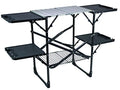 Portable Folding Cook Station with Heat Resistant Tabletop O57246
