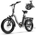 Electric Bike 750W Motor 20 Fat Tire 48V 15Ah Battery W340