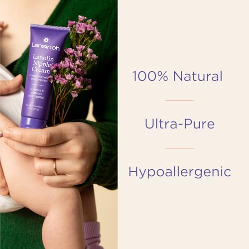 100% Natural Lanolin Nipple Cream, 1.41 Ounces T71133