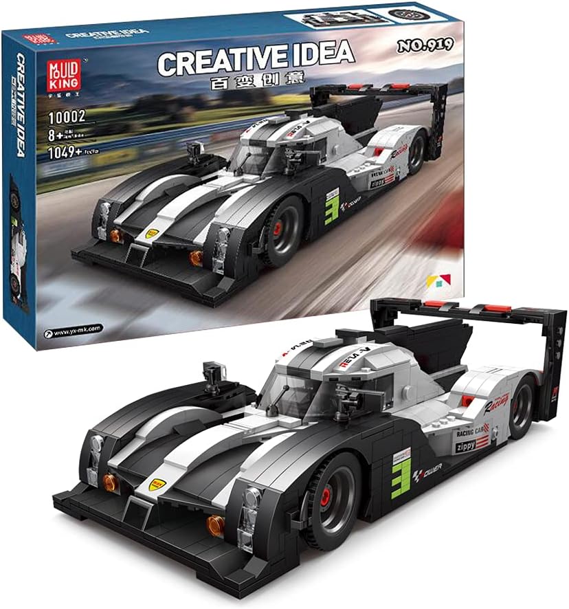MOC Building Blocks and Construction Toy Model Cars Set D608