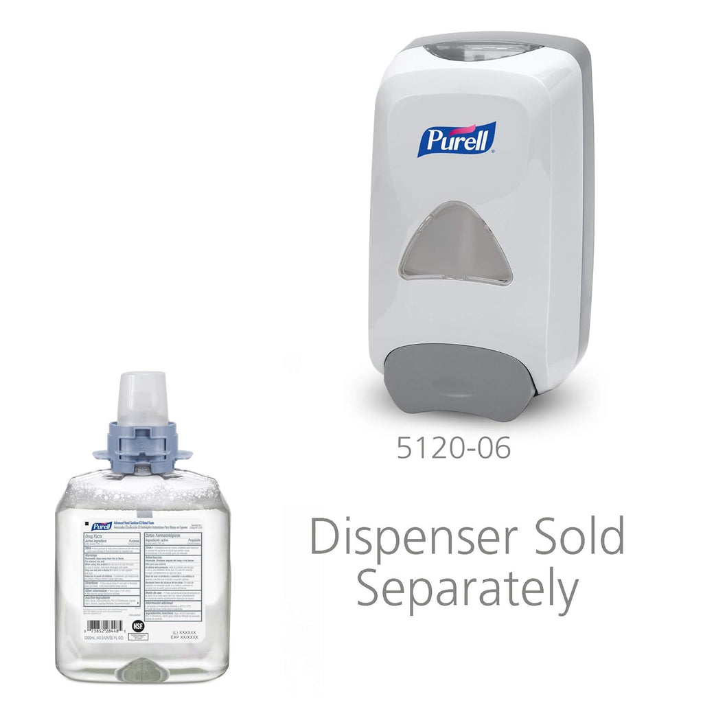 1200 mL Fragrance Free Foam Hand Sanitizer Refill (Pack of 4) O394