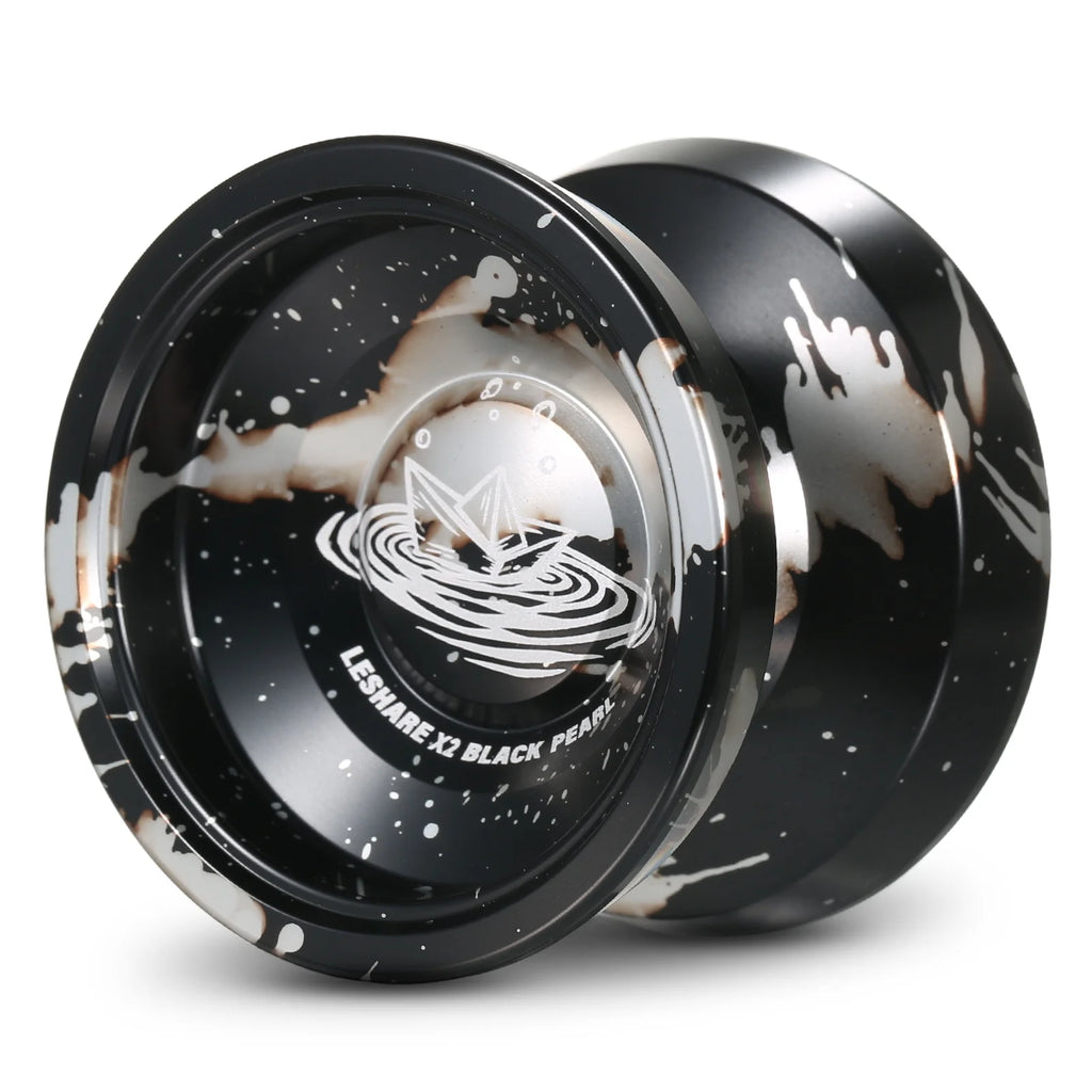 Aluminum Yoyo Ball with Bearing Strings and Glove D2928