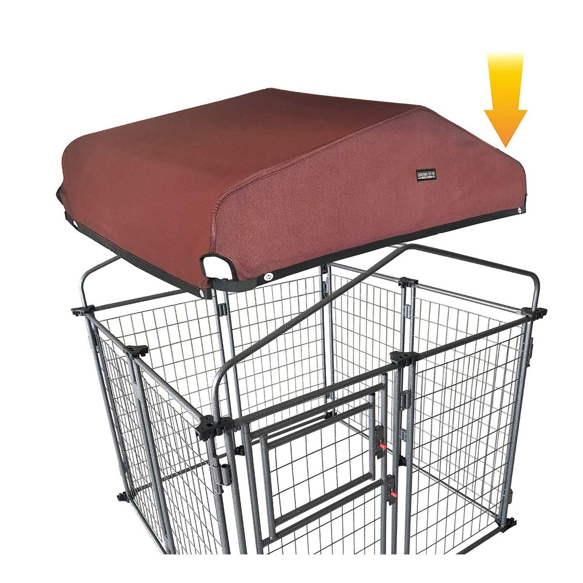 Dog Kennel Cover Top Replacement 4×4 P913