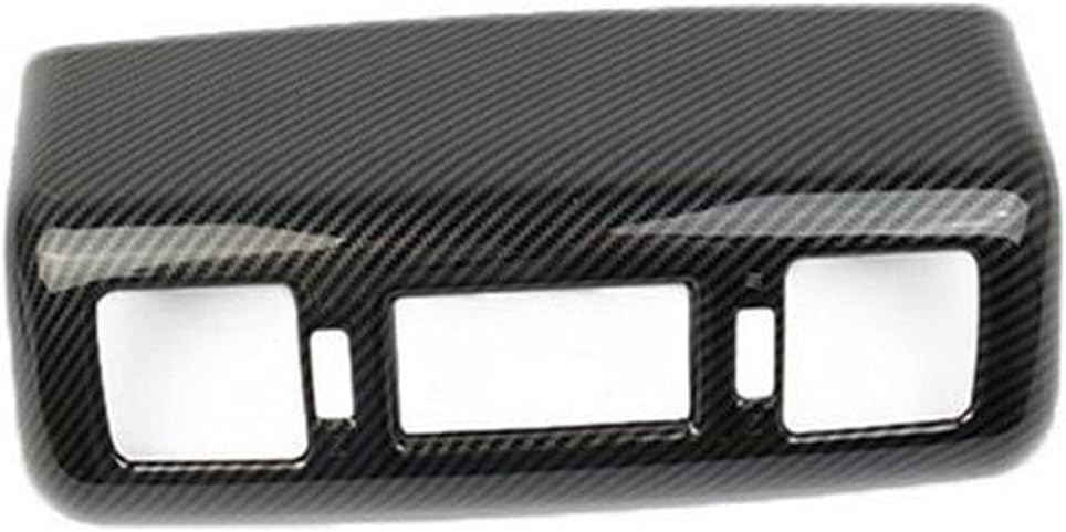 Carbon Fiber Inner Armrest Rear Air Vent Cover Trim Pack of 2 U1931