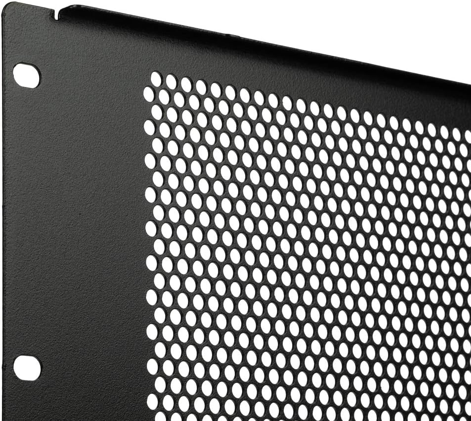 7U Perforated Steel Blanking Panel Pack of 2 Z6195