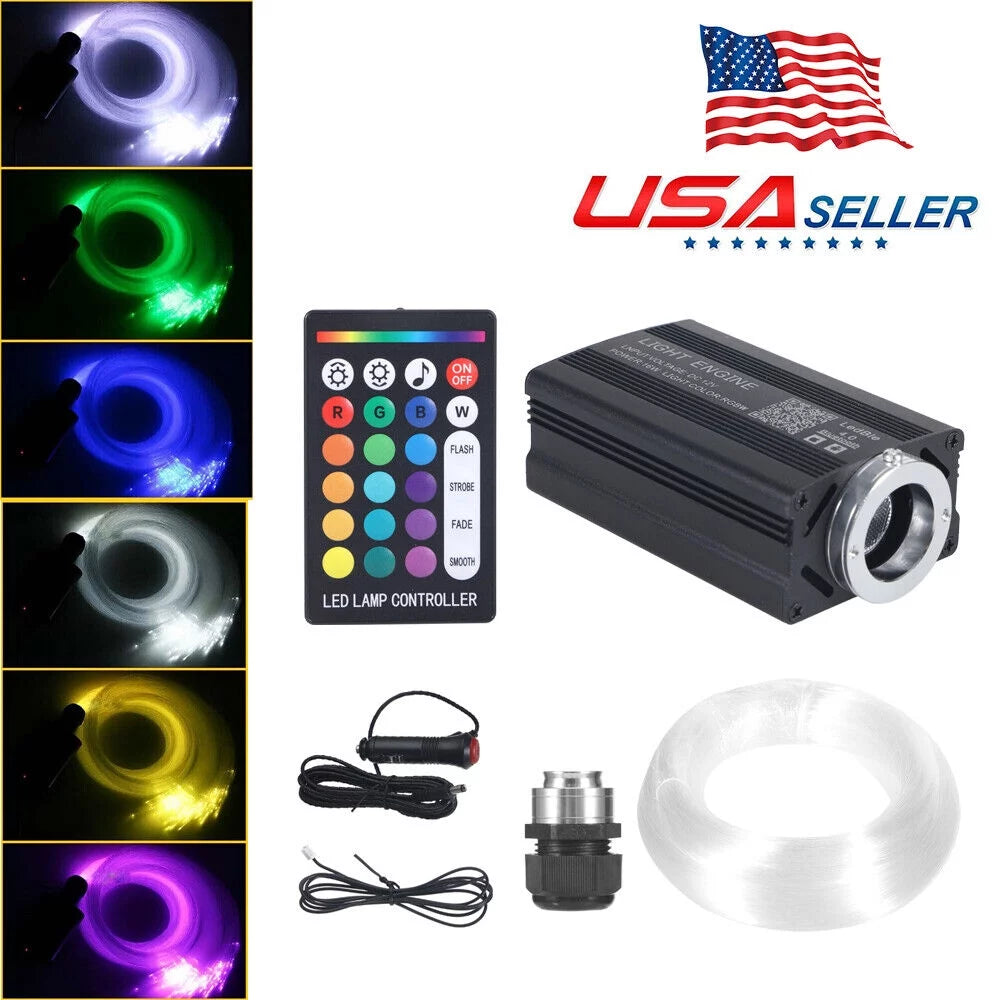 500pcs 6.5ft Fiber Optic Lights Star Headliner kit I87084