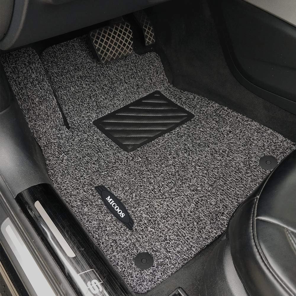 Black All Weather Car Floor Mat Set Q100