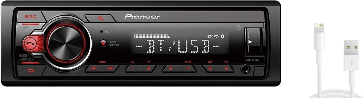 Single Din Car Stereo In-Dash CD Player AM/FM B90833