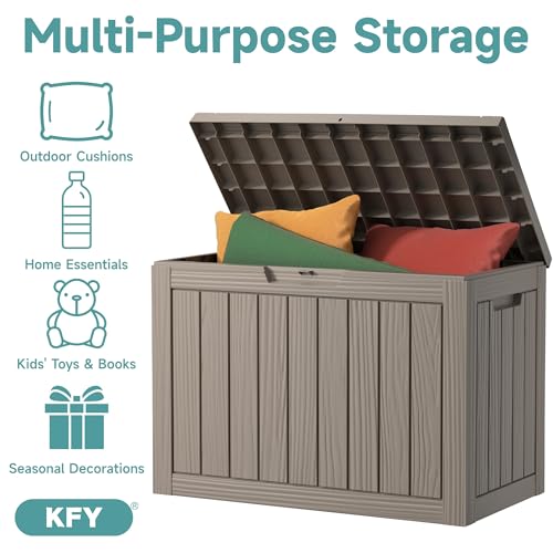 30 Gallon Waterproof Resin Deck Box P711