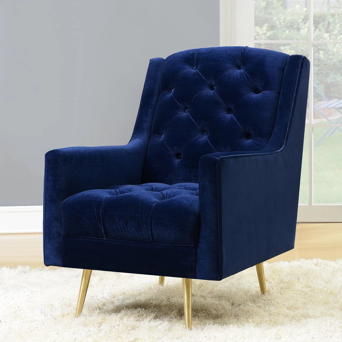 Tufted Arm Chair E2728