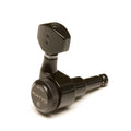 Electric Locking Guitar Machine Heads 6 In-Line Black O40857