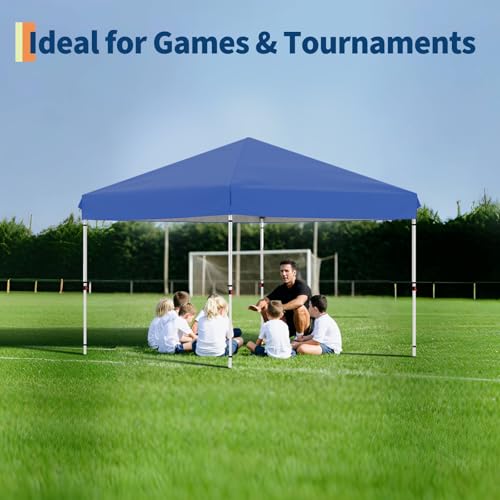White Pop Up Canopy Tent with Roller Bag F8967