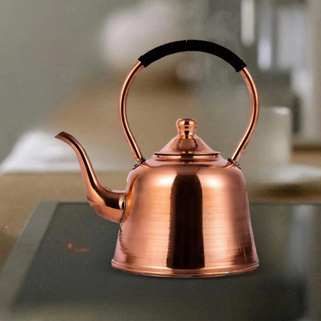 Copper Stovetop Coffee Pot Kettle R229