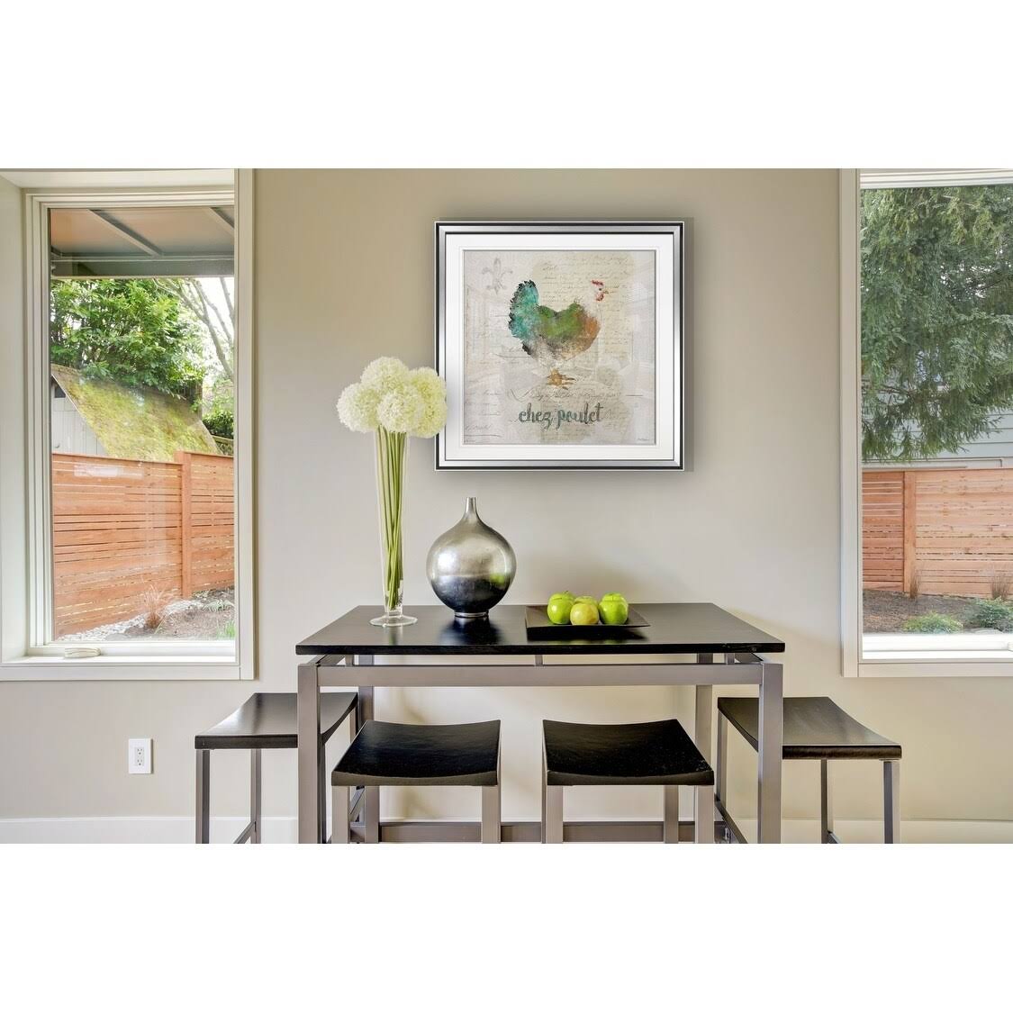 Framed Giclee Print 24 x 24 I540