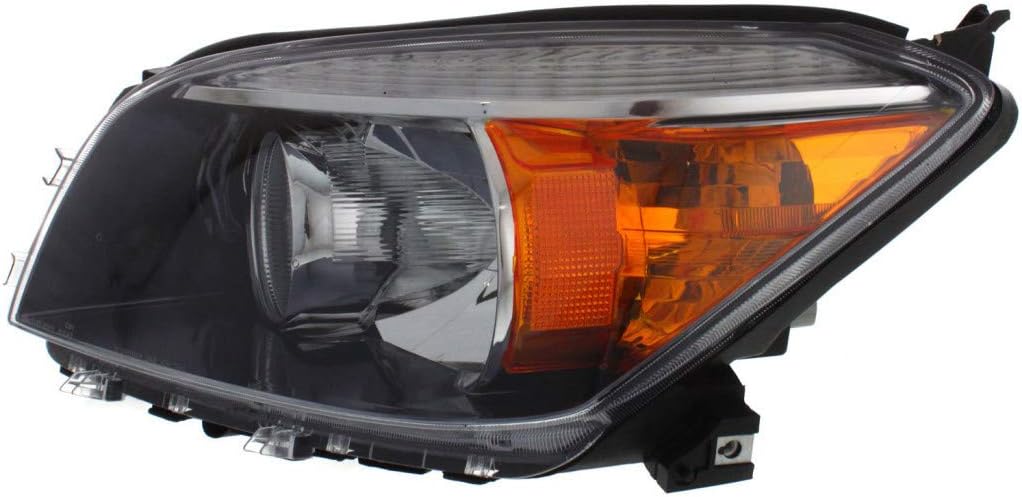 Headlight Assembly 2006 2007 2008 Driver Side Black Housing Y277764