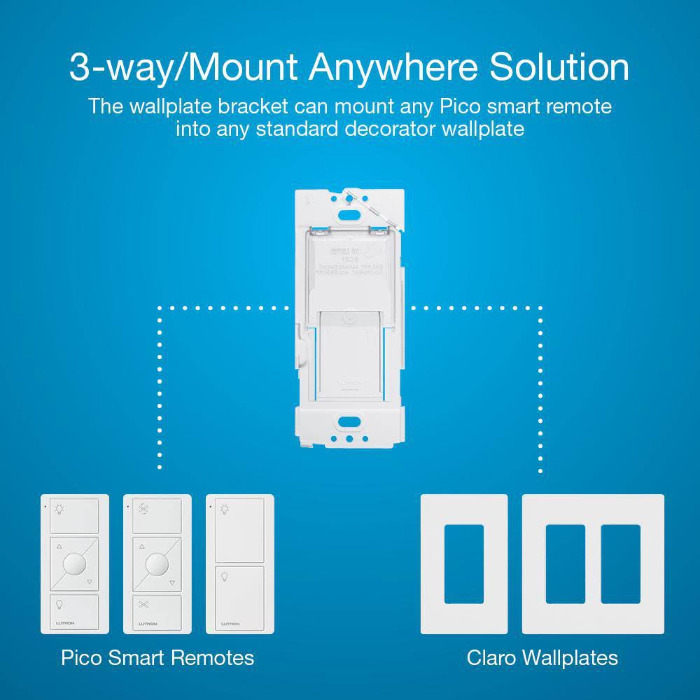 White 3-Way Smart Dimmer Switch Kit A222488