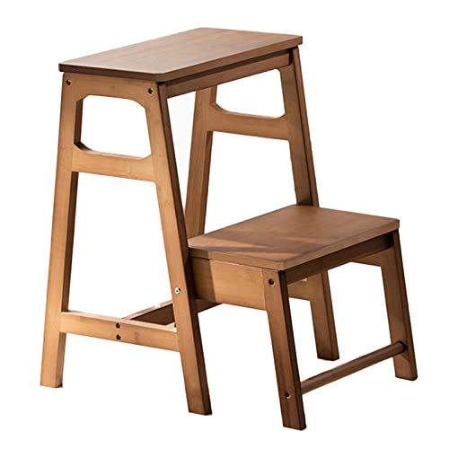 2-Step Folding Solid Wood Step Stool G707