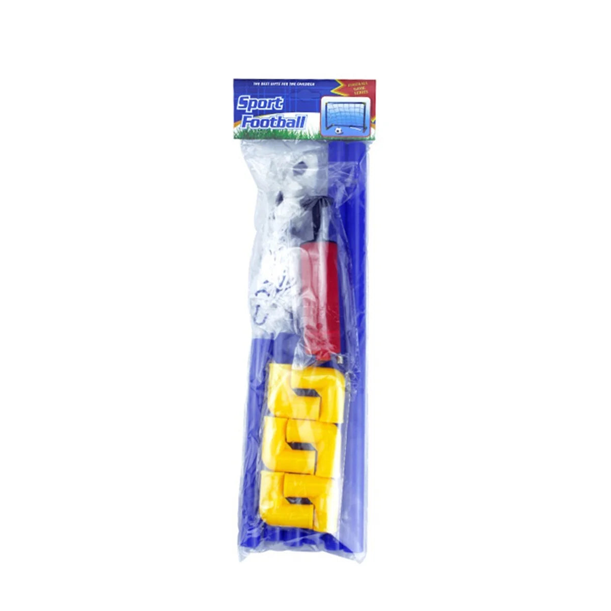 Folding Mini Soccer Ball Goal Post Net Set E85686