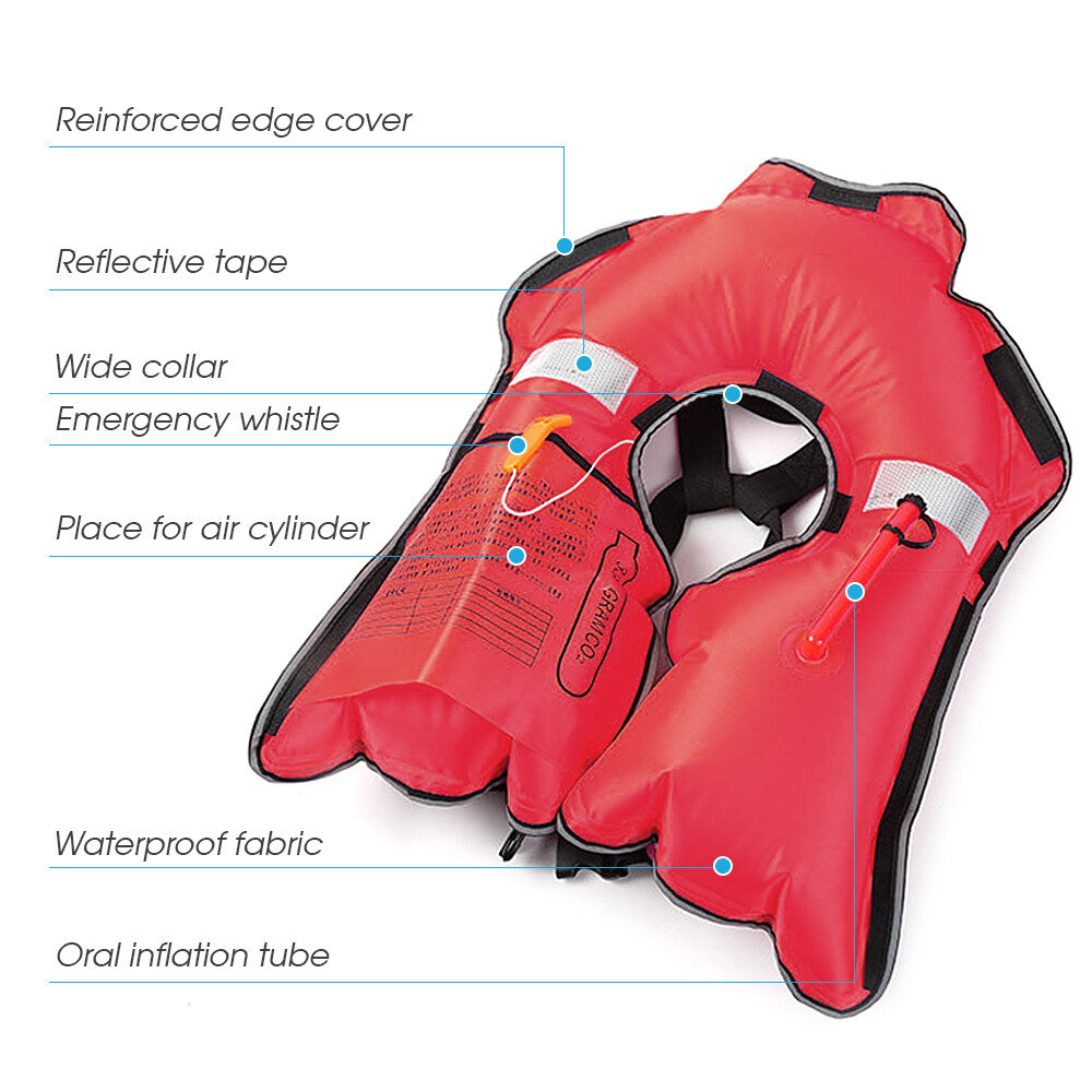 Auto Inflatable Adult Life Jacket Life Vest Q959700