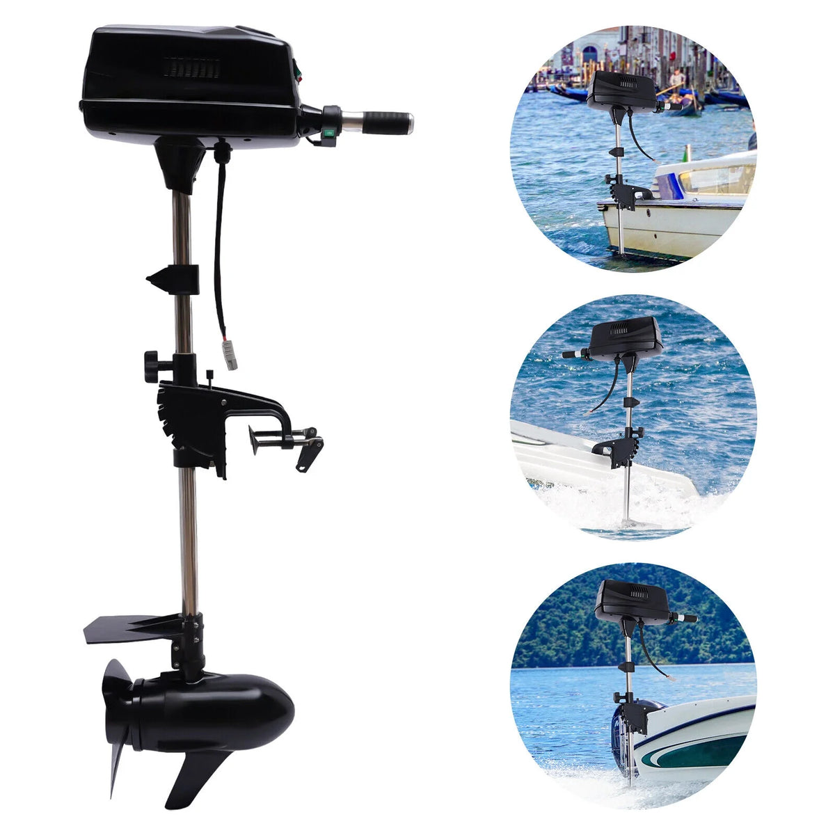 48V Electric Outboard Engine 8 Horsepower 2200W X3029