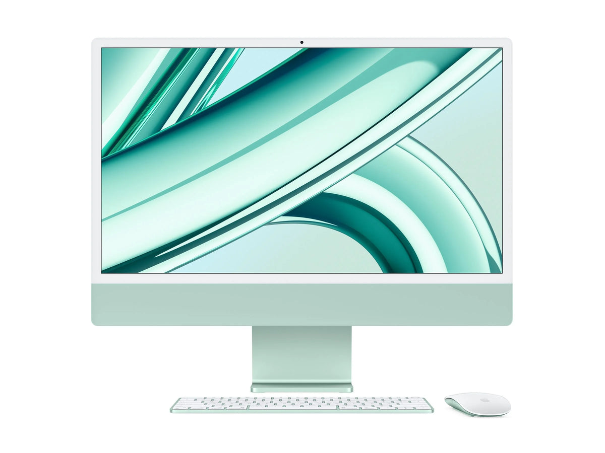 iMac with 4.5K Retina display - All-in-one - M3 - RAM 8 GB - SSD 256 GB - 8-core GPU - Wi-Fi 6E, Bluetooth 5.3 - macOS Sonoma 14.0 - LED 24" 4480 x 2520 (4.5K) N5276