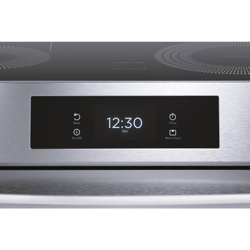 30 in. 6.2 cu.ft. 5 Element Slide-In Electric Range with Convection and Air Fry Stainless Steel U2739